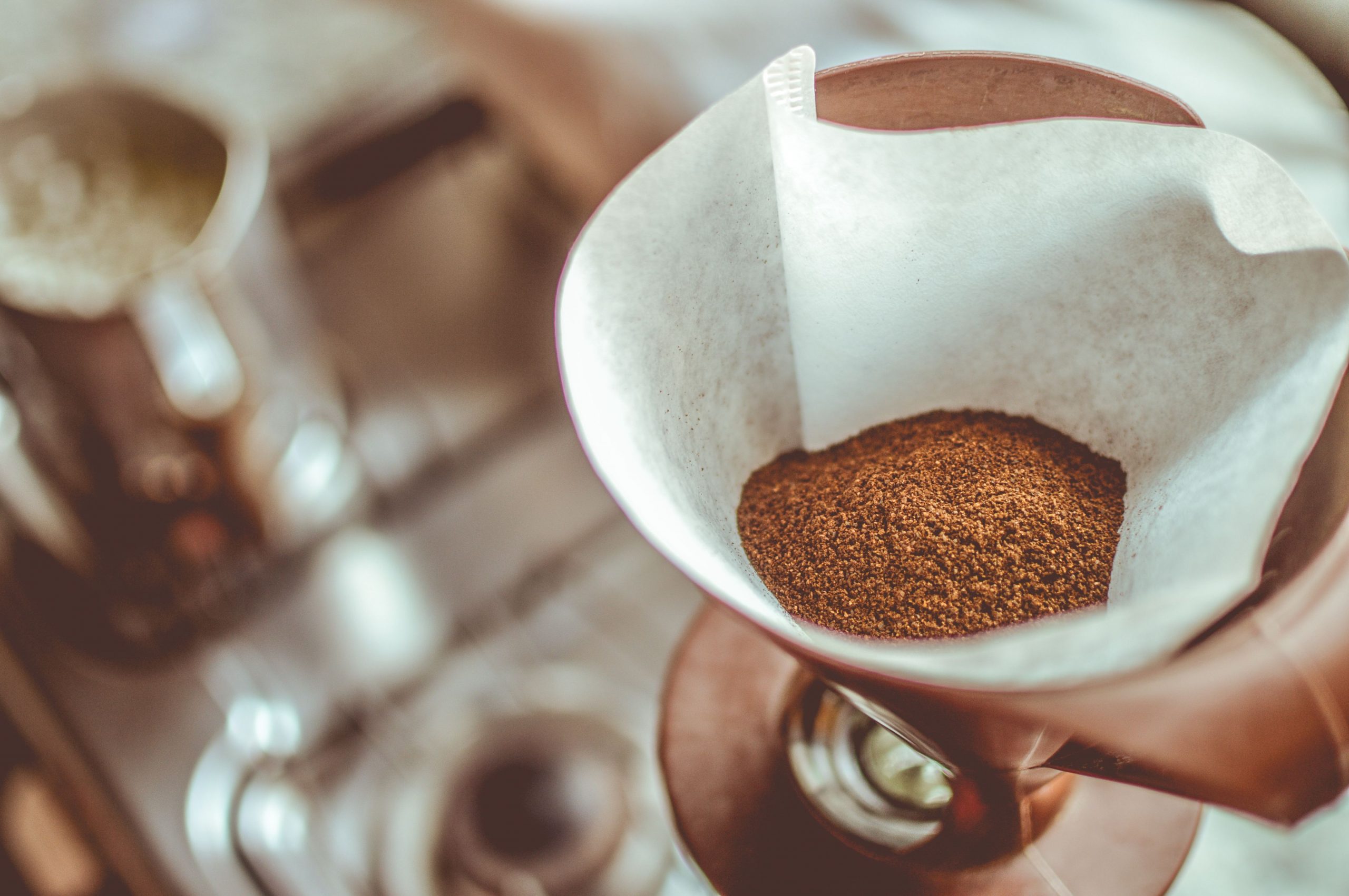 coffee bloom bubbling