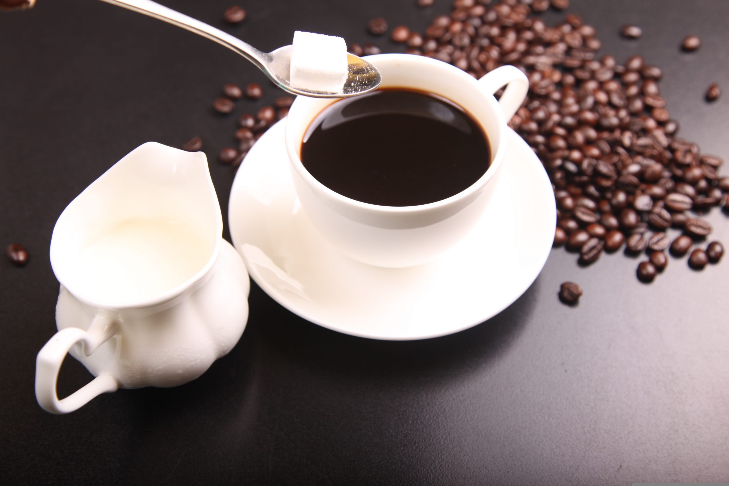 light weak coffee cup