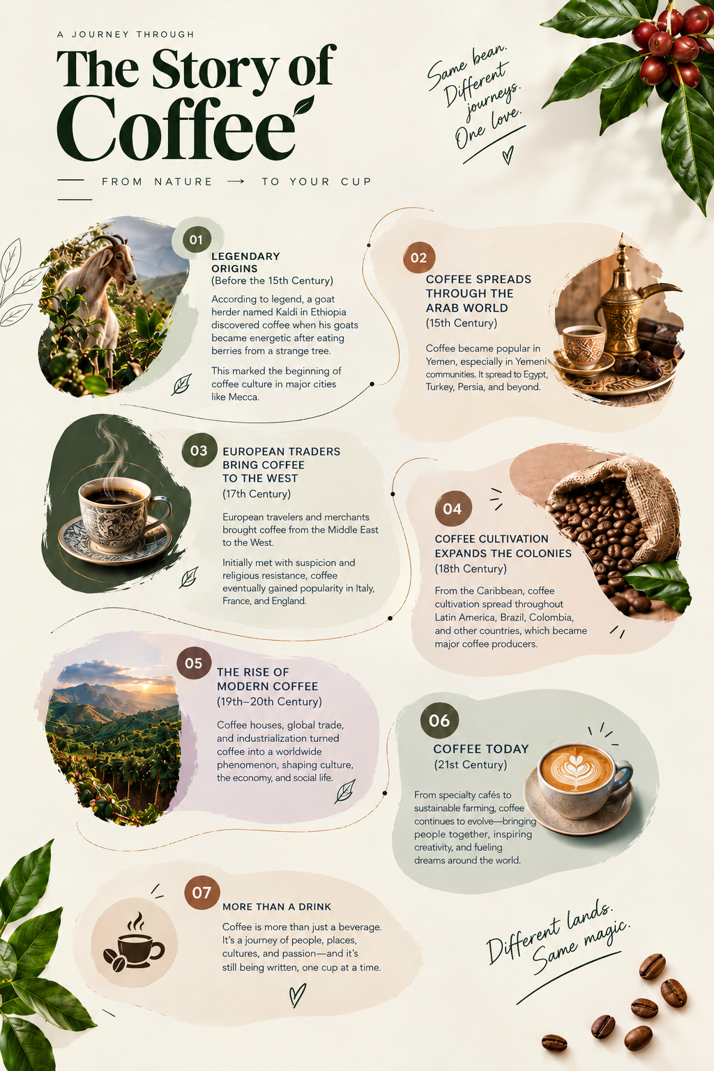 The Story of Coffee: From Nature to Your Cup